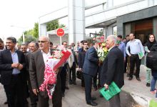 گزارش تصویری از استقبال دانشگاهیان و مردم شاهرود  از پروفسور علی اکبر جلالی  در دانشگاه صنعتی شاهرود